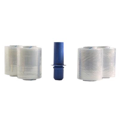 5x1000 80 Gauge Clear Stretch Film w/ Dispenser